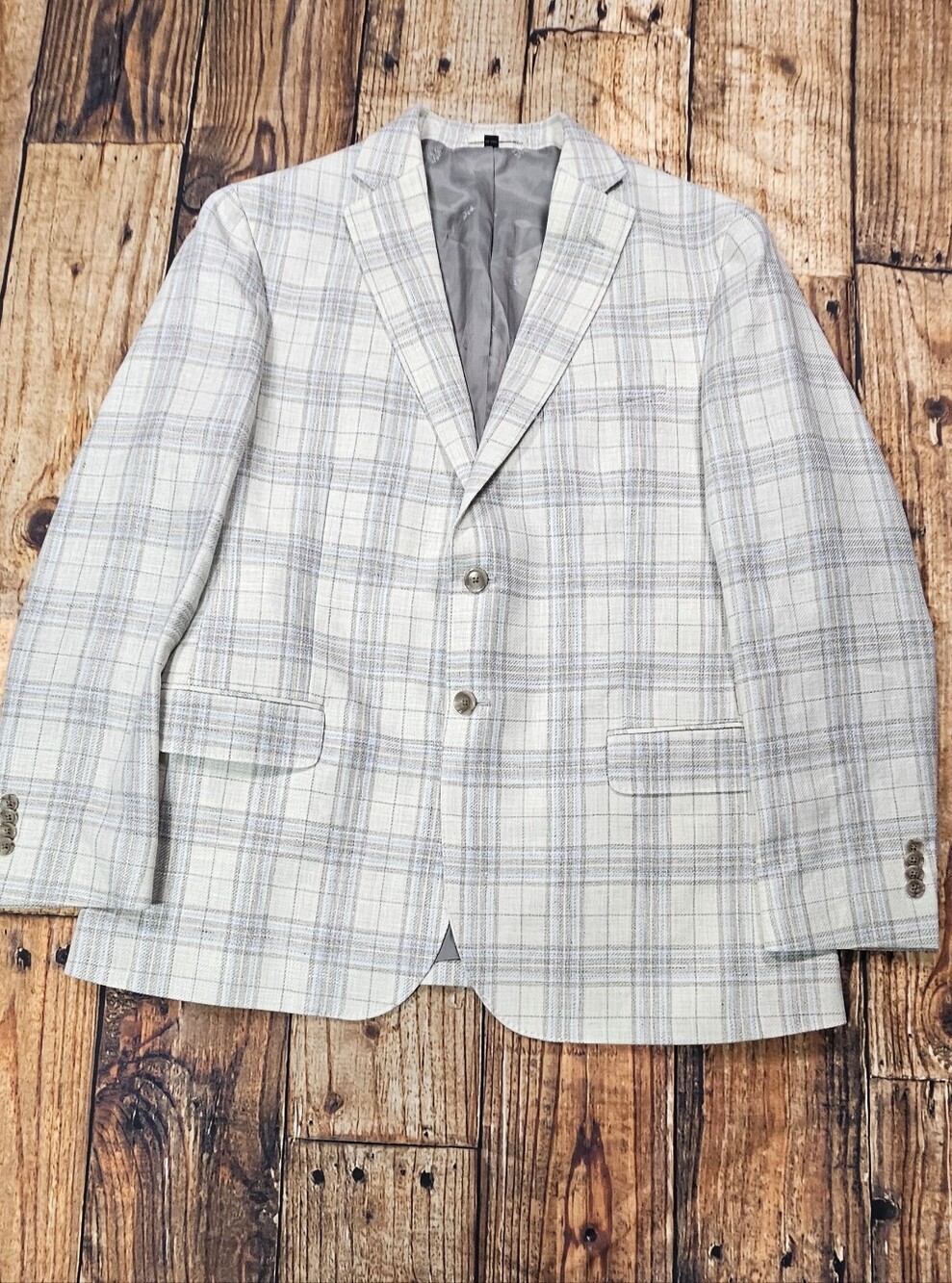 Jos A Bank Reserve Tailored Fit Drago Wool & Linen Blazer Sport Coat Men's 42R